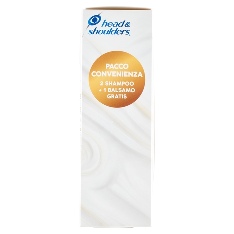 Head & Shoulders Shampoo Antiforfora 2x225ml+1 Balsamo CuteCapelli 220ml Gratis - Supreme Idrata